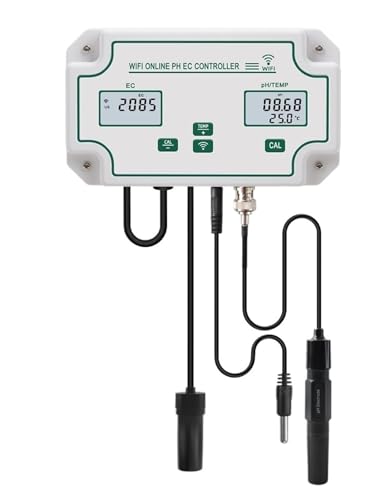 Testeur qualité l'eau EC pH WiFi et moniteur hydroponique enregistreur