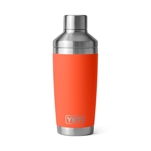 YETI Rambler 20 oz Cocktail Shaker, Stainless Steel, Vacuum Insulated, Papaya by YETI - Image 3