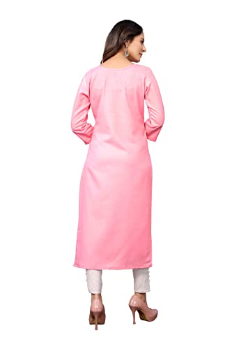 Image of PERFECTBLUE Women's Embroidery Rayon Kurti (Kurti-VRK101 Variation)