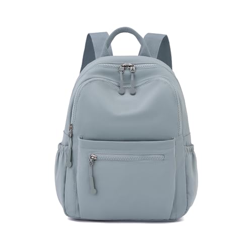 Image of Tanweibago Mini Nylon Women Backpacks,11L Small Ladies backpacks Casual Lightweight Women Shopping Travel Daypack (Z1-blue)