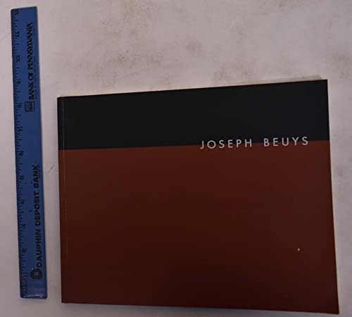 Joseph Beuys 0944521002 Book Cover