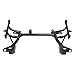 BMR Suspension KM014H K-member, TURBO, no motor mounts, standard rack mounts Black Hammertone 1993-2002 4th Gen F-Body