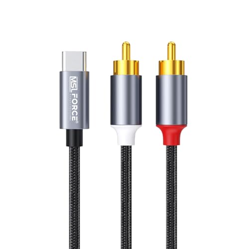 安心の日本企業 iPhone 15 Plus Pro Max対応 USB-C 2RCA 1m 3極 Hi-Fi再生 変換 ケーブル 24bit 96kHz 忠実度再生 柔軟 耐久性 24K金メッキコネクタ パソコン スマホ タブレット アンプ ホームシアタ