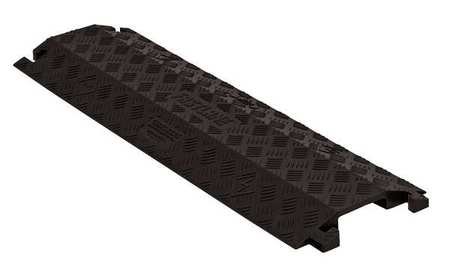 Cable Protector, Drop Over, 1 Channel, 3Ft.