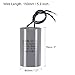 uxcell CBB60 Run Capacitor 18uF 450V AC 2 Wires 50/60Hz Cylinder 75x42mm for Air Compressor Water Pump Motor