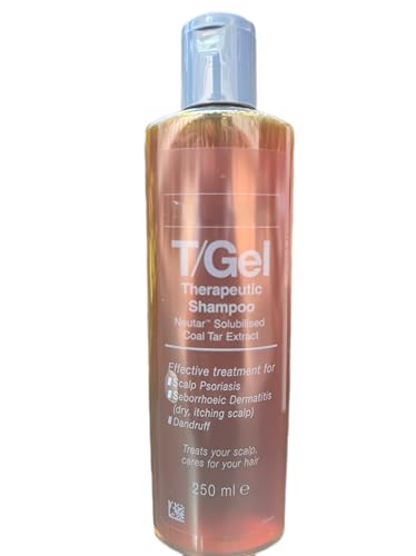 Hushveda – Herbalizing the Future T Gel Tgel Therapeutic Shampoo 250Ml / 8.45oz Anti Dandruff Itching Flaking Flaky Scalp World Rank 1 Shampoo for Scalp