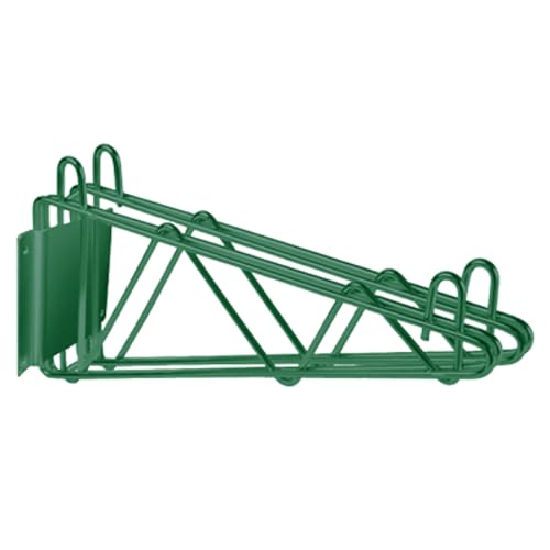 Support mural double A-to-Z Supply WBEP214 vert époxy de 35,6 cm