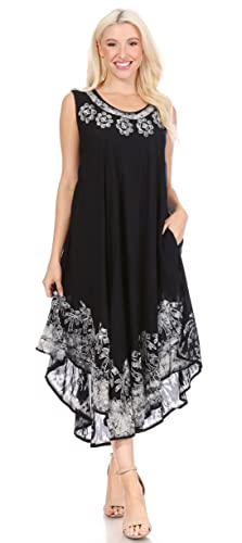 Image of Sakkas Sundari Caftan Tank Dress /Cover Up