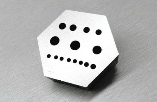 Hexagonal Riveting Anvil Jeweler Multi-Functional Bench Hex Steel Block Drilling By JTS