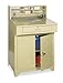 Shop Desk, 34 x 55-1/2 x 30-1/4 In, Beige