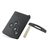 AULESSE 4-Tasten Autoschlüssel Gehäuse Renault Ersatzgehäuse – Ansicht 2