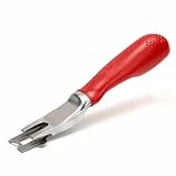 Boden-Schweißkantenschneider, Lötdraht-Trimmer-Werkzeug mit Edelstahlgriff und drei Klingen, kompatibel für PVC und gewerbliche Böden