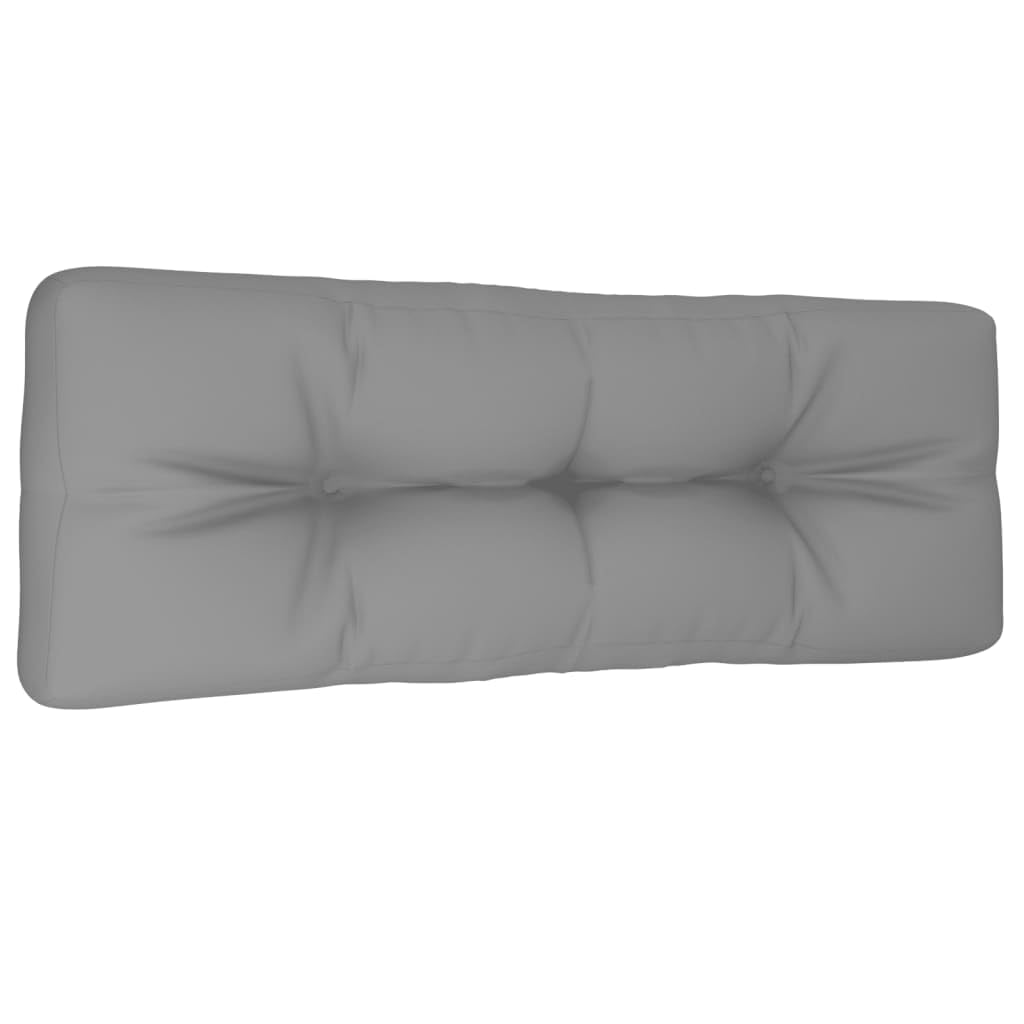 Palettensofa-Kissen Grau 120x40x10 cm