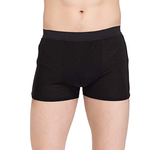 Alexander Men's Pure Mulberry Silk Middle-Rise Brief Comfortable Underwear