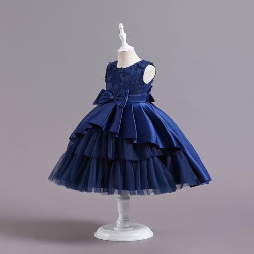 Flower Girl Dress Kids Princess Gown Lace Tulle Party Formal Pageant Wedding Dresses Bridesmaid Evening Prom Graduation2