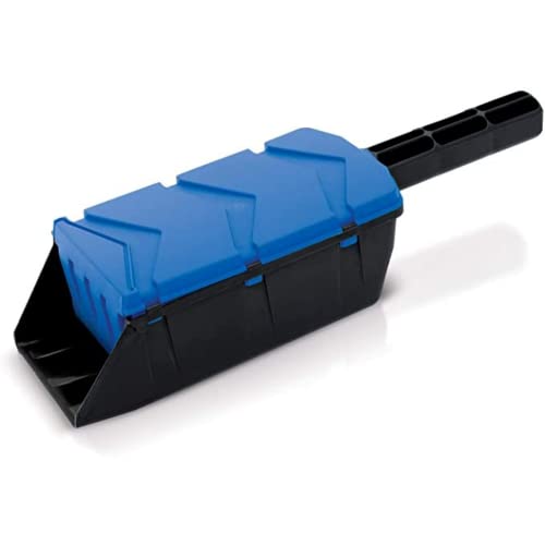 Scoop Spreader For Grass Seeds/Fertilizer/Sand/Salt, Multi-Use Hand Spot Spreader Effortlessly Spread Salt Or Sand On Driveways, Walkways And Parking Spots In The Winter - Up To 70 Oz. #TOP20