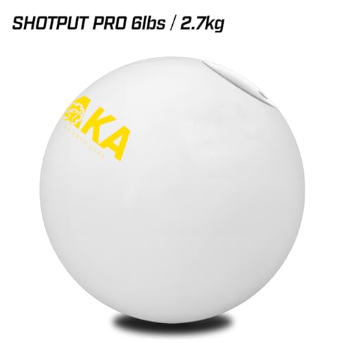 AKA SPORTS GEAR Cast Iron Shot Put (Weights 2.76kg to 7.2kg)(6lb to 16lb) - Great for Outdoor Track & Field Equipment - Thumbnail 2
