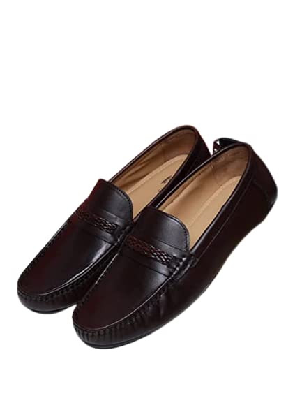 Teakwood Men Solid Genuine Leather Brown Loafers_Size 44 (B0BB9PC4G6) Amazon Price History, Amazon Price Tracker