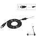 FLYXF Electric Scooter Charging Cable Replacement 42V 2A Output Line for M365 Output Line Electric Adapter Cable