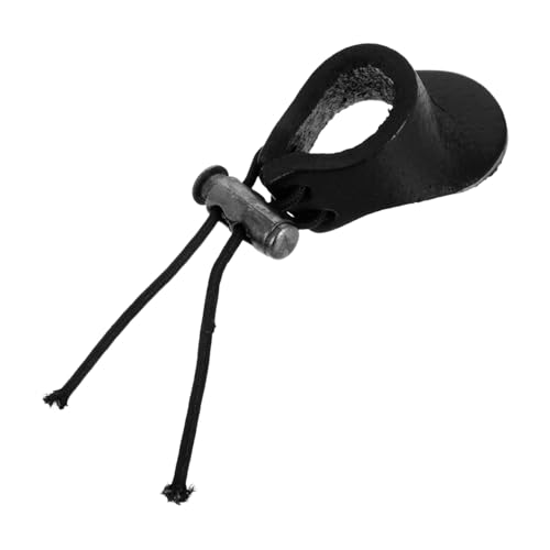 HANABASS Finger Saver Tab Guard Traditional Longbow Finger Protector Protective Sleeve for Target Practice