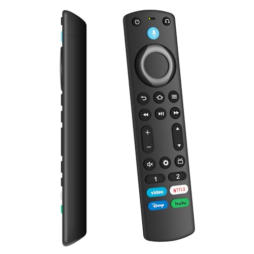 Replacement Remote Control for AMZ Fire Smart TV Stick, Cube, Omni Series, Compatible with Insignia-Pioneer Voice Remote Replacement for Smart TV 3rd Gen,4K, 4K Max, Lite