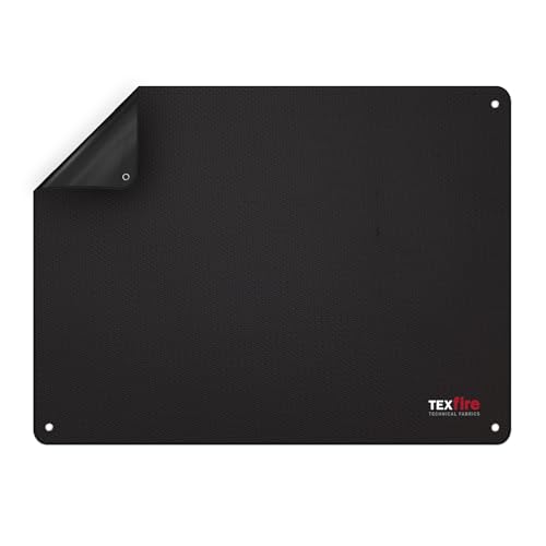 TEXFIRE | Couverture ignifuge pour soudure WELD S2. Supporte 900°C. Résiste aux impacts incandescents de soudure, coupe et meulage.