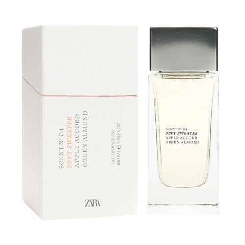 Zara Soft Jumper Fruity Floral Fragrance with Apple Accord, Green Almond & Lilybelle, Soft Comforting Perfume for Women Eau de Parfum EDP 100ml (3.4 fl oz)