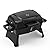 BrandMan Portable Propane Gas Grill, 1-Burner Tabletop Compact BBQ Grill with Folding Legs and Lockable Lid for Camping, Tailgating & Outdoor Cooking, Hassle-Free Setup