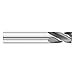 Fullerton Tool 92106 | 10mm Diameter x 10mm Shank x 15mm LOC x 50mm OAL 4 Flute Uncoated Solid Carbide Square End Mill