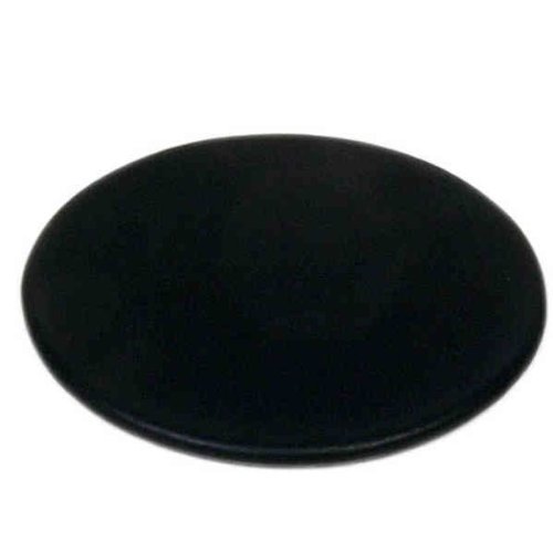 BakeOFF Black Leatherette Round Coaster