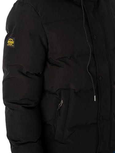 Doudounes Superdry EVEREST SHORT HOODED PUFFER EU - vue 7