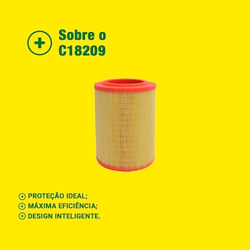 MANN-FILTER Original, Elemento Filtrante do Ar, C18209 para Kia