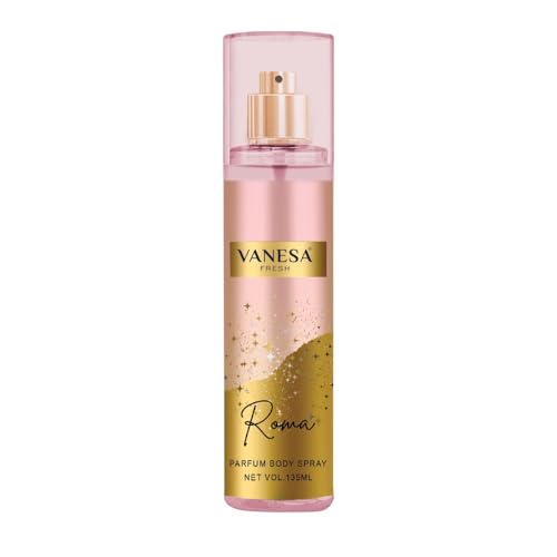 Image of Body Mist Spray Long Lasting Perfume for Women - 135ML Pack of 1 (Roma)