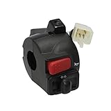  P2R (motorisiert) KOMMODO-Schalter anpassbar MBK 50 Booster 1990 > 1999 NG 1995 > 1999 > Yamaha 50 BWS 1990 > 1999 NG 1995 > 1999 links -P2R-