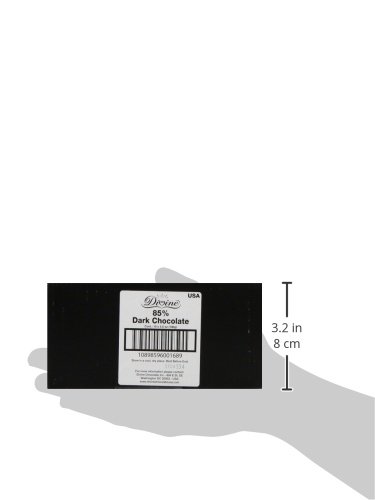 Miniatura 3 de Divine Barra de chocolate, 85% chocolate negro, 3.5 onzas (paquete de 10)