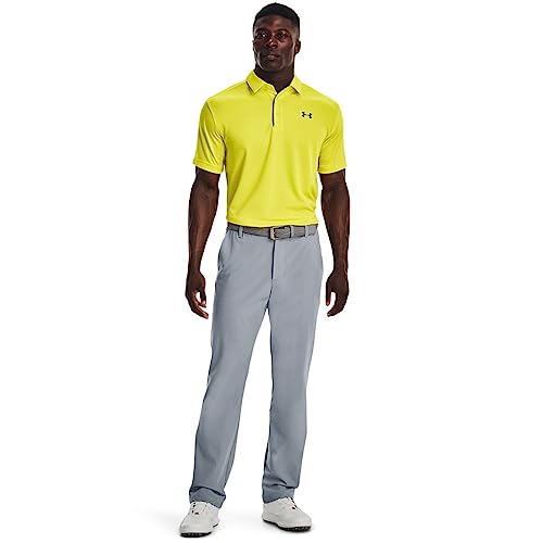 Image of Under Armour Men's Polyester Solid Tech Polo | T-Shirt | 1290140-001