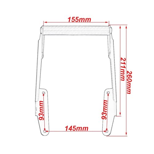 Support navigation moto NC750X 2016-2020 avec plaque GPS - 4