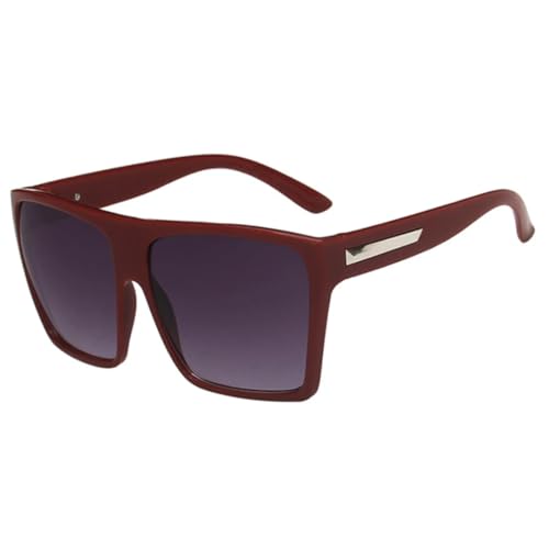 Lunettes de soleil UV400 surdimensionnées pour hommes et femmes