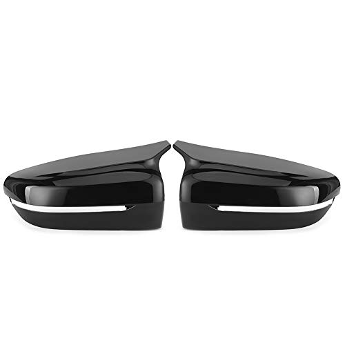 Couvercle de rétroviseurs pour G20 G28 2019-2020 en ABS noir brillant