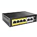 Netis P106C 4 POE+2 Uplink 100M Standard Fast Ethernet POE/POE+ Switch with Plug and Play | IEEE 802.3at/af Compliant Powered Devices (PDs) with Auto MDI/MDIX Function | POE Budget 65W