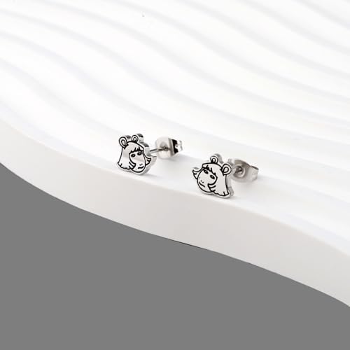 SEIRAA DW Side Eye Stud Earrings DW Fans Gifts DW Side Eye Jewelry 90's TV Show Gifts Cartoon DW Merch4