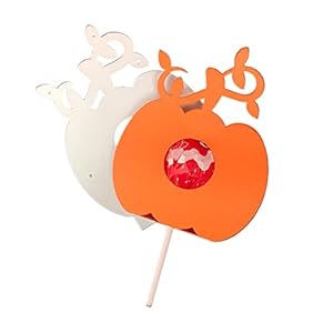 Ruiogoe Halloween Lutscher Kürbisform Stanzschablone