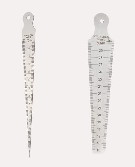 See full amazon price history chart for Bore gauge/Taper Gage 1-15mm & 15-30mm Stainless Steel Taper Welding Gauge (PACK OF 2) Bore gauge/Taper Gage 1-15mm & 15-30mm Stainless Steel Taper Welding Gauge (PACK OF 2) (B0BNFZX69G) Amazon Price History, Amazon Price Tracker