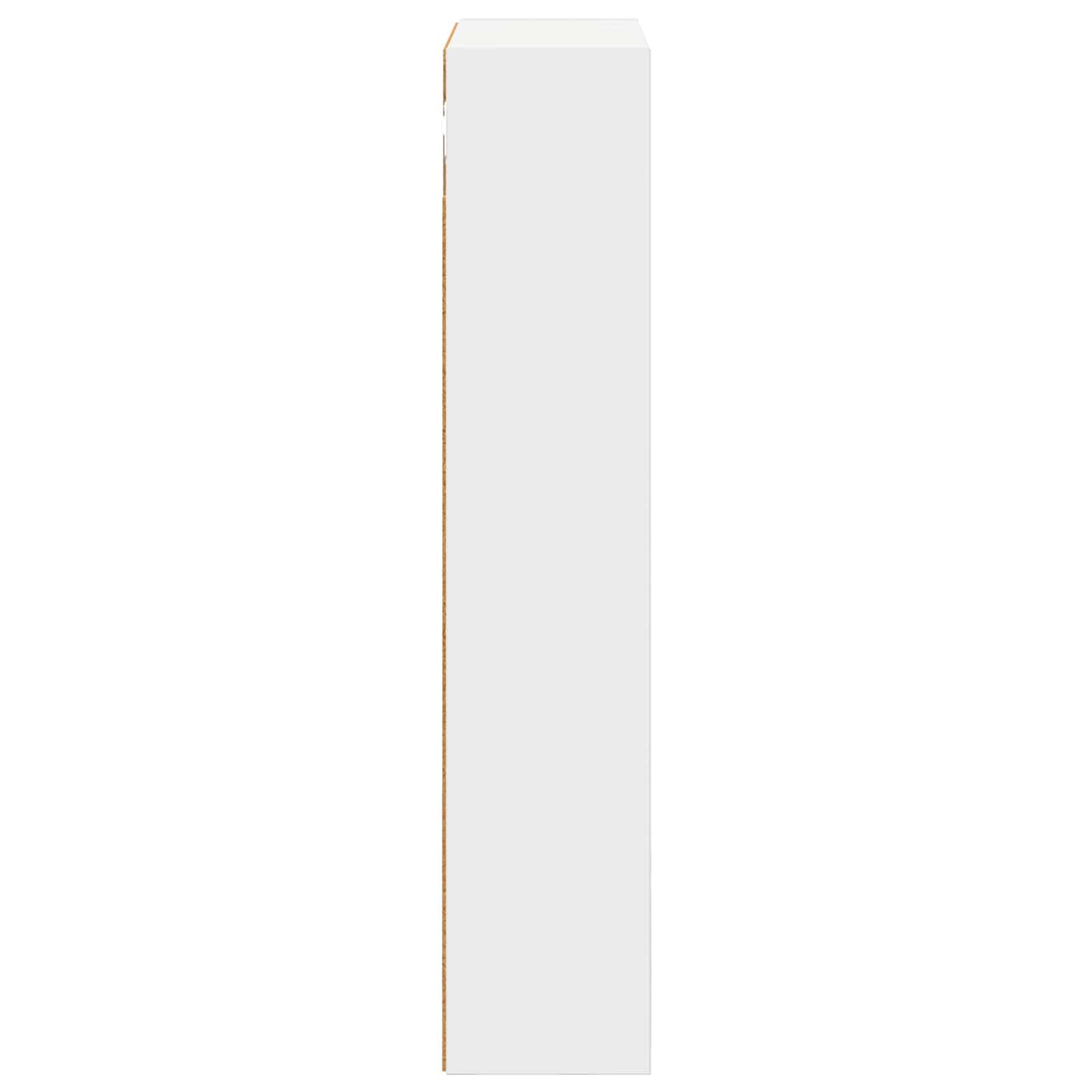Armario de pared para cuarto de baño, color blanco, de madera de 40 x 14 x 70 cm, con 2 estantes, montado en la pared para muebles de baño, espacio de almacenamiento y orden en el inodoro de
