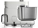 Ooni Halo Pro Spiral Mixer - Dough Stand Mixer with Attachments, 7.3 Quart Capacity and 58 Speed Settings - Polar White