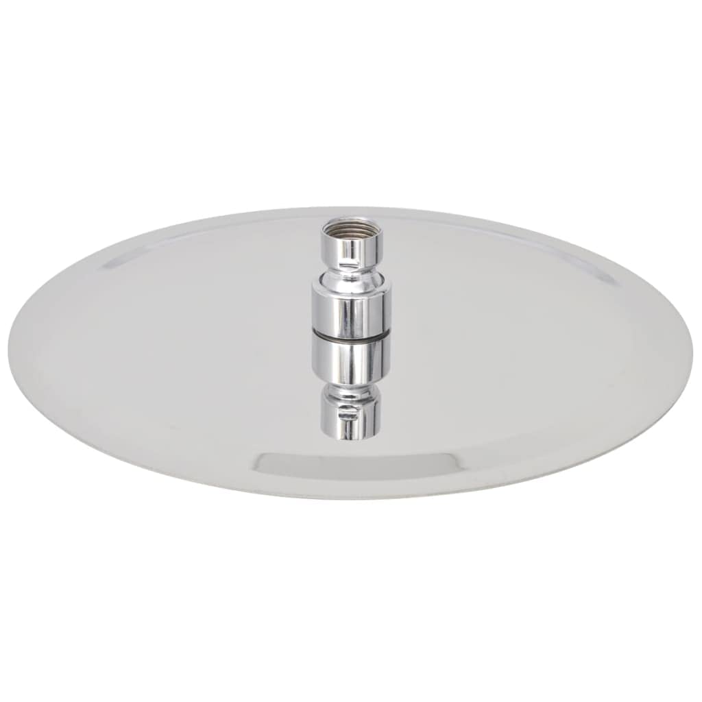 Cabezales de ducha de lluvia de acero inoxidable de 25 cm de diámetro, 2 unidades con 105 boquillas antical, compatibles con sistemas de ducha, montaje en pared y techo, ahorro de agua para
