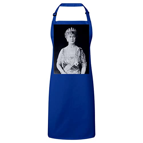 Tablier cuisine premium Reine Elizabeth style vintage et élégant en Angleterre
