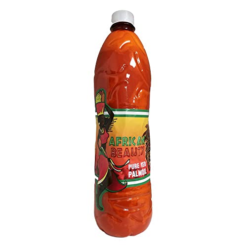  AFRICAN BEAUTY PURE RED PAML OIL ECUADOR OLIO DI PALMA PURO ROSSO 1 LITRO