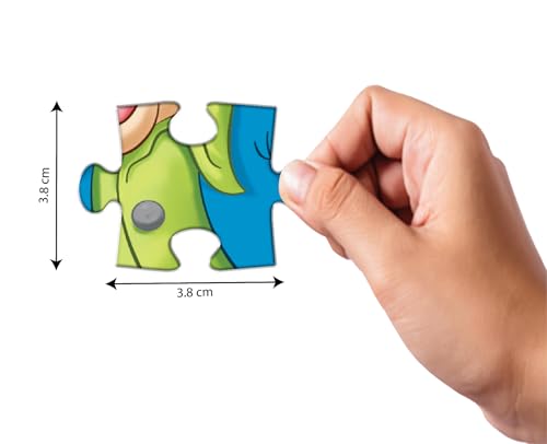 Image of Frank India Map - Early Learning Puzzles for Kids Above 6 Years | Brain Booster Educational Fun Toys for Focus & Memory | Gifts for Kids - Set of 108 Pcs with States, Union Territories, Capitals