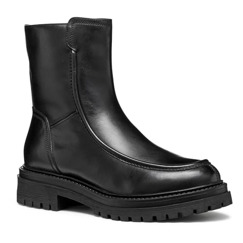 Geox D IRIDEA   Botín para mujer, color negro, talla 41 EU, Negro, 41 EU